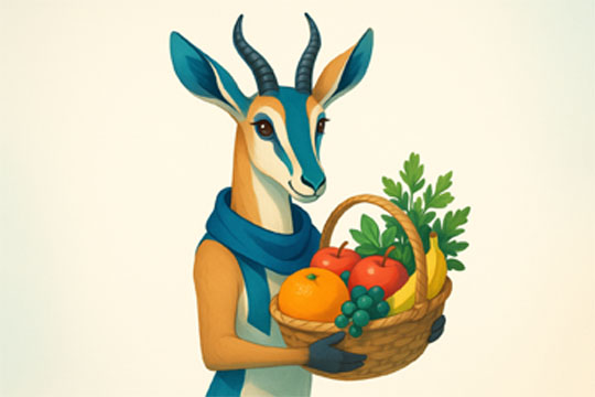 Healthily the Springbok